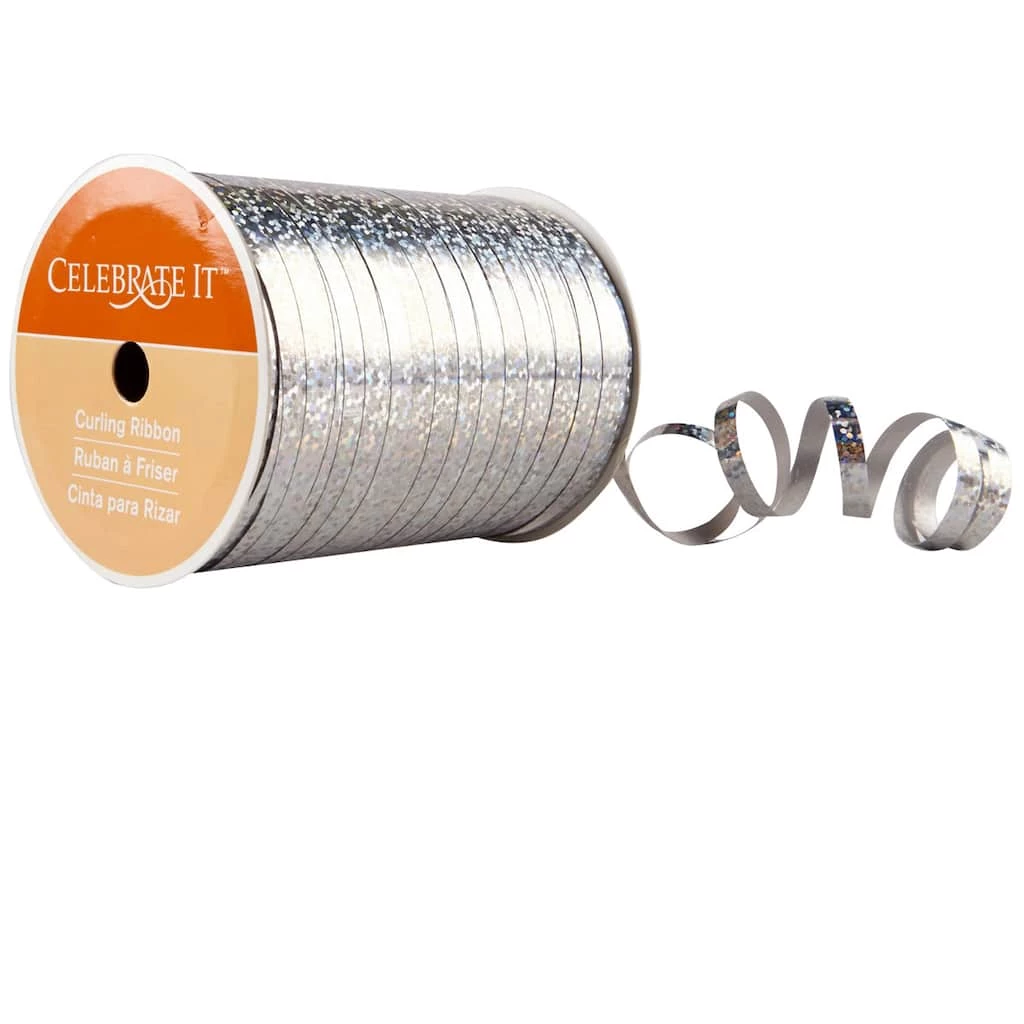 Best Sale ⭐ 100yd. Holographic Curling Ribbon by Celebrate It™ ⌛ 2 Best Sale ⭐ 100yd. Holographic Curling Ribbon by Celebrate It™ ⌛ - Image 2