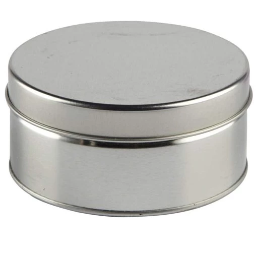 Discount 😀 Small Silver Round Tin by Celebrate It™ 🔔 -Celebrate It Sales Shop 10105501