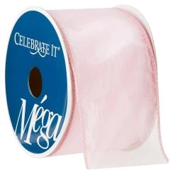 Wholesale 👏 2.5" Sheer Wired Ribbon By Celebrate It® Mega™ 🌟