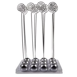 Best Pirce 🧨 Celebrate It™ Occasions™ Silver Ball Place Card Stand ⌛