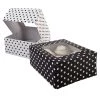 Flash Sale 🎁 Black & White Polka Dot Cupcake Boxes by Celebrate It® 🎉