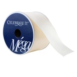 Coupon 👍 12 Pack: 2.5" Satin Wired Ribbon by Celebrate It® Méga 🥰