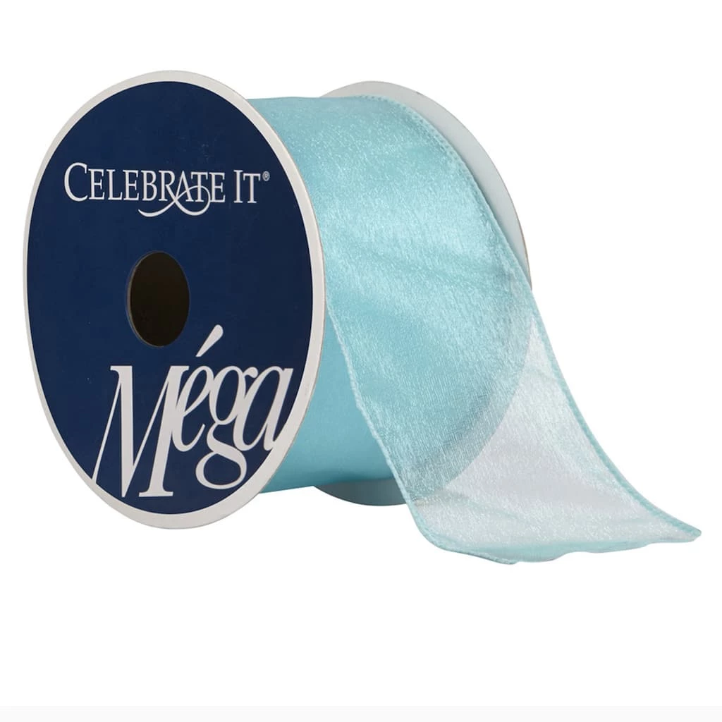 Cheap ✨ 2.5" Shimmer Wired Ribbon by Celebrate It® Mega 🥰 1 Cheap ✨ 2.5" Shimmer Wired Ribbon by Celebrate It® Mega 🥰