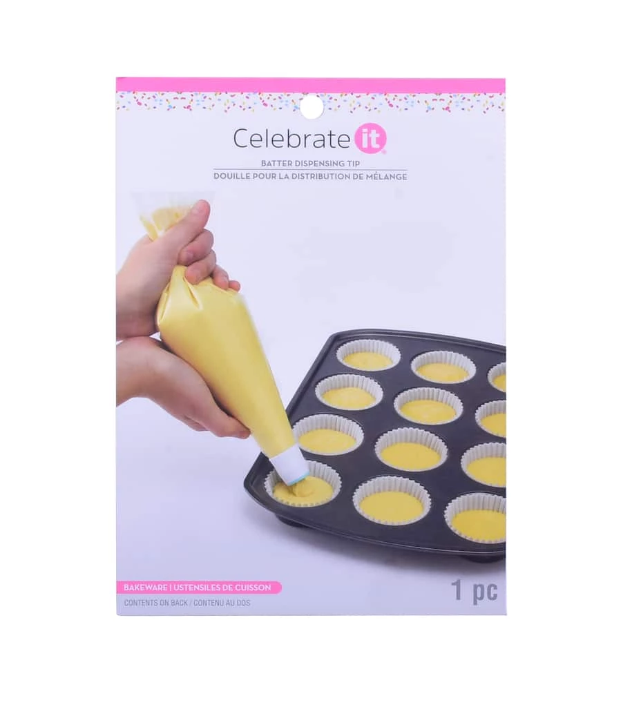 Top 10 💯 12 Pack: Perfect Fill Batter Dispenser Tip by Celebrate It® 🔔 1 Top 10 💯 12 Pack: Perfect Fill Batter Dispenser Tip by Celebrate It® 🔔