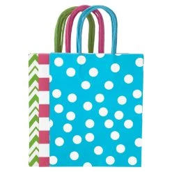 Buy 🤩 10" Dots & Chevron Paper Bag Value Pack by Celebrate It™ ✔️ -Celebrate It Sales Shop 10324332 32