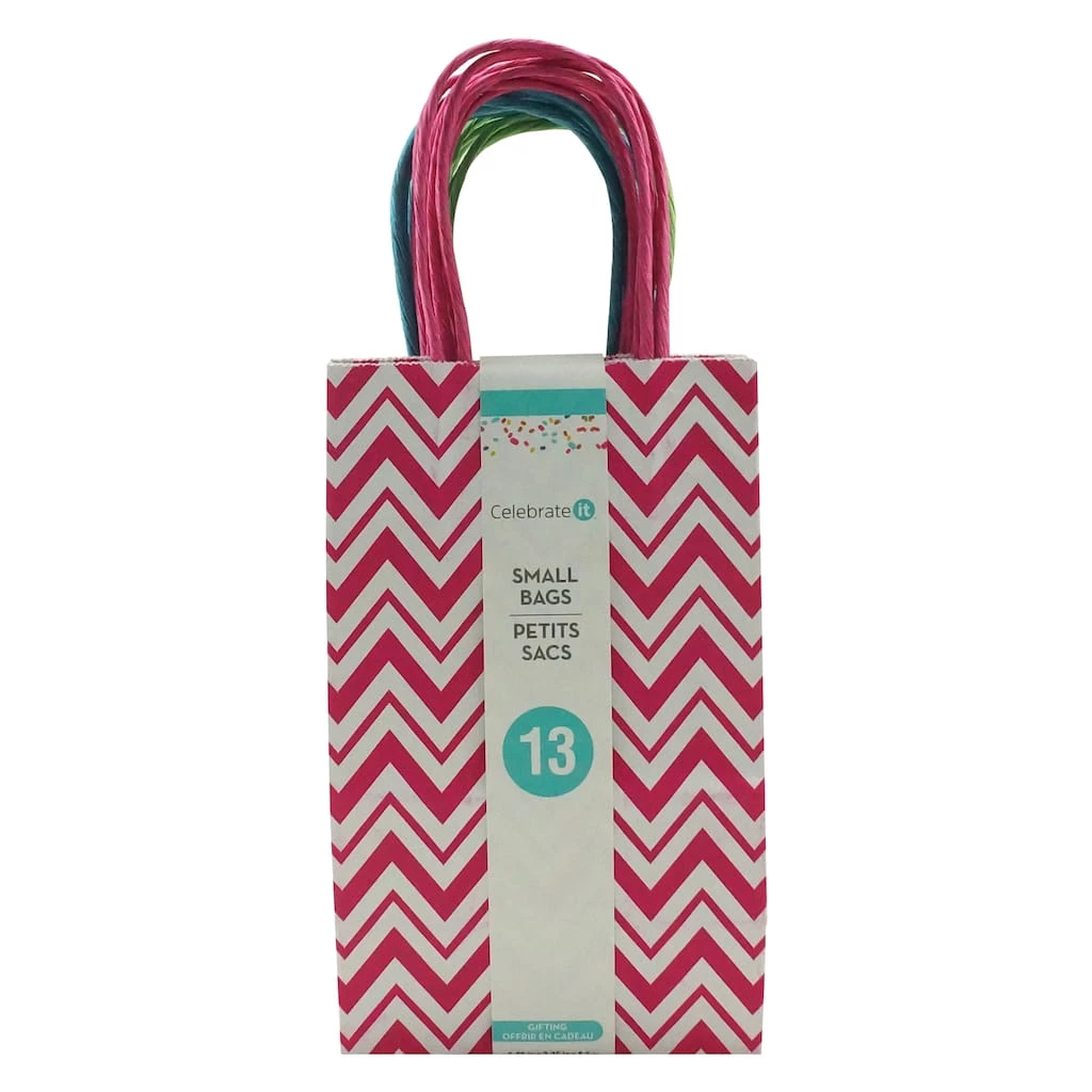 Cheapest ❤️ 8 Packs: 13 ct. (104 total) 5.25" x 8.5" Bright Chevron Bag Value Pack by Celebrate It™ 👍 2 Cheapest ❤️ 8 Packs: 13 ct. (104 total) 5.25" x 8.5" Bright Chevron Bag Value Pack by Celebrate It™ 👍 - Image 2