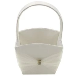 Best Pirce 😀 Celebrate It™ Occasions™ Tulle Flower Girl Basket ✔️