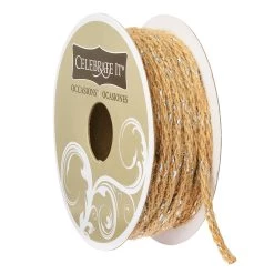 Discount 😀 4mm Jute & Metallic Trim by Celebrate It® Occasions™ 👏