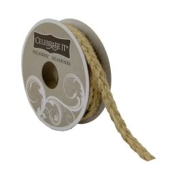Brand new 😍 12 Pack: 5/16" Jute Braid Ribbon by Celebrate It® Occasions™ 🔥