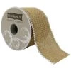 Cheapest ✨ 12 Pack: 2.5" Burlap & Beaded Wired Ribbon by Celebrate It® Occasions™ 🌟