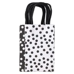 Cheap 🌟 Small Black & White Dots Paper Bag Value Pack by Celebrate It™ 😍