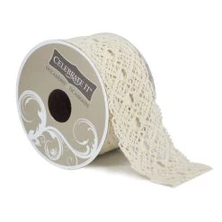 Best deal 😀 1.75" Lace Crochet Ribbon by Celebrate It® Occasions™ 😀