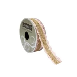 Best reviews of ⭐ 3/4" Burlap & Lace Ribbon by Celebrate It® Occasions™ 👍