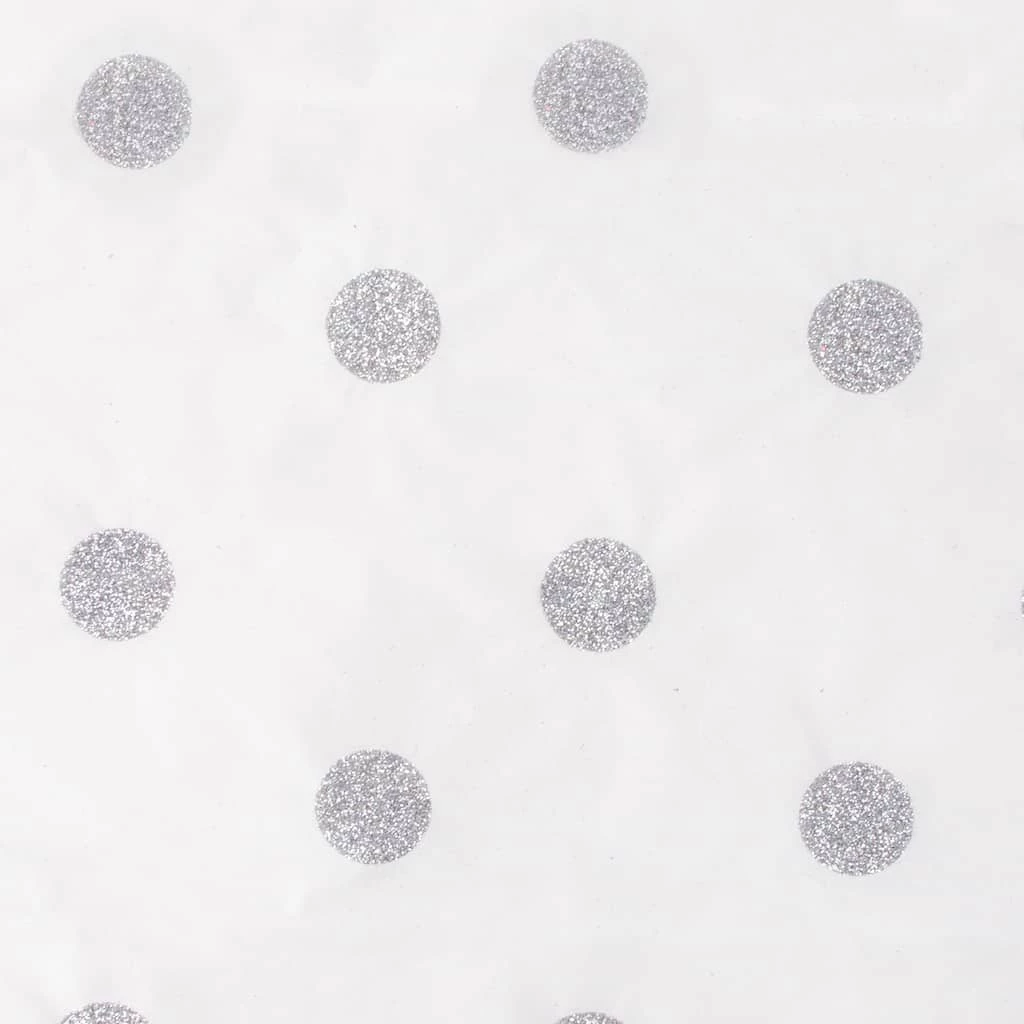 Deals 😉 12 Packs: 5 ct. (60 total) Solid Silver & Silver Glitter Dots Tissue Paper by Celebrate It™ ⌛ 2 Deals 😉 12 Packs: 5 ct. (60 total) Solid Silver & Silver Glitter Dots Tissue Paper by Celebrate It™ ⌛ - Image 2