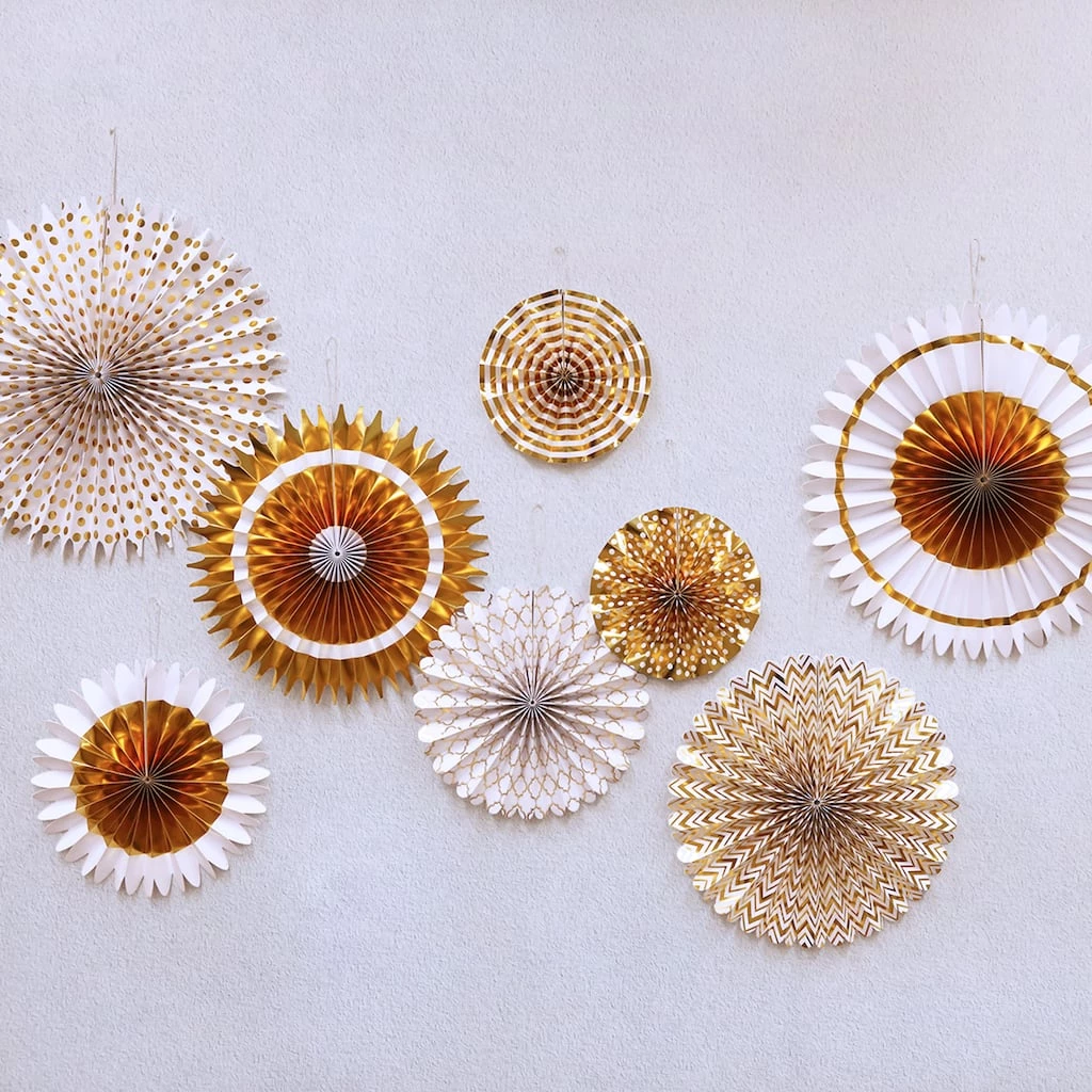 Promo ๐ Gold Print Rosette Décor Kit by Celebrate It™ ๐ 4 Promo ๐ Gold Print Rosette Décor Kit by Celebrate It™ ๐ - Image 4