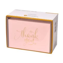 Coupon 💯 Blush & Gold Thank You Cards & Envelopes By Celebrate It™ ✔️ -Celebrate It Sales Shop 10509607 1