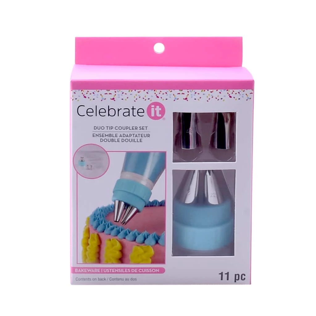 Outlet 💯 6 Pack: Duo Tip Coupler Set by Celebrate It® ⭐ 1 Outlet 💯 6 Pack: Duo Tip Coupler Set by Celebrate It® ⭐