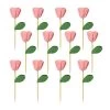Cheapest 😉 12 Packs: 12 ct. (144 total) Pink Rose Treat Toppers by Celebrate It® 💯