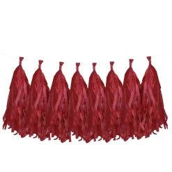 Best deal 😀 Red Tissue Tassel Garland by Celebrate It™ ❤️