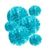 Coupon ✔️ Turquoise Paper Pom Poms By Celebrate It™ 😍