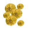 Buy 😀 Gold Paper Pom Poms By Celebrate It™ 👏