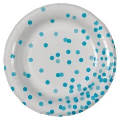 Best reviews of ✔️ Turquoise Dots Round Paper Plates By Celebrate It™ 😀