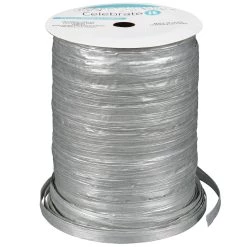 Top 10 🎁 75yd. Silver Metallic Raffia Ribbon By Celebrate It™ 😍