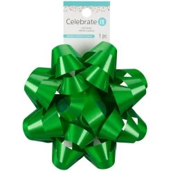 Brand new 😉 5.75" Kelly Green Lacquer Gift Bow by Celebrate It™ 🌟