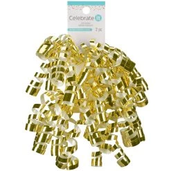 Outlet ⌛ Gold Twisty Bows By Celebrate It™ 👏
