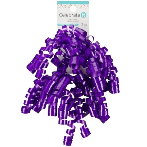 Discount 🔥 Purple Twisty Bows By Celebrate It™ 🔔 -Celebrate It Sales Shop 10542993