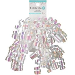 Best Pirce 🌟 White Holographic Twisty Bows By Celebrate It™ 🔥