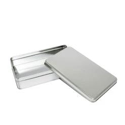 Coupon ⭐ Small Square Silver Tin Container By Celebrate It™ 🛒