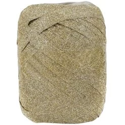 Cheapest ❤️ 18 Pack: 66ft. Gold Glitter Ribbon Keg by Celebrate It™ ❤️