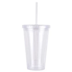 Wholesale 👍 18oz. Plastic Tumbler with Straw by Celebrate It™ 🤩