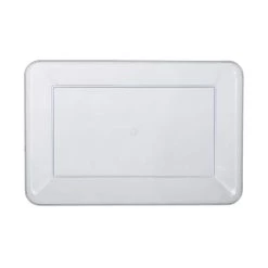 Best Pirce 🤩 6 Pack: 18" Clear Rectangle Tray by Celebrate It™ ⭐