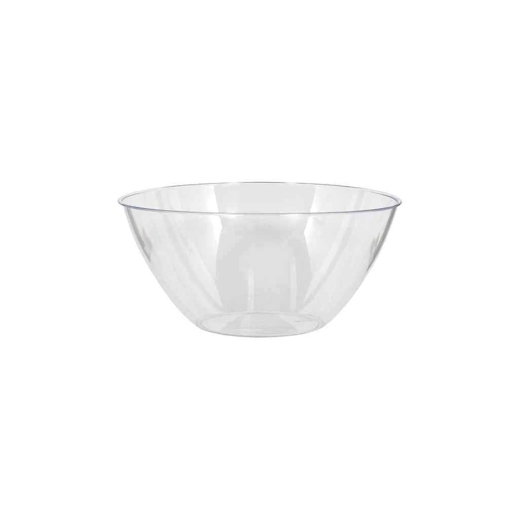 Discount ✔️ 2qt. Clear Plastic Serving Bowl by Celebrate It™ 💯 1 Discount ✔️ 2qt. Clear Plastic Serving Bowl by Celebrate It™ 💯