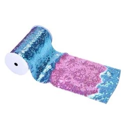Deals ✔️ 12 Pack: 5.375" Mermaid Reversible Sequin Ribbon by Celebrate It™ 😀 -Celebrate It Sales Shop 10610191 3 1