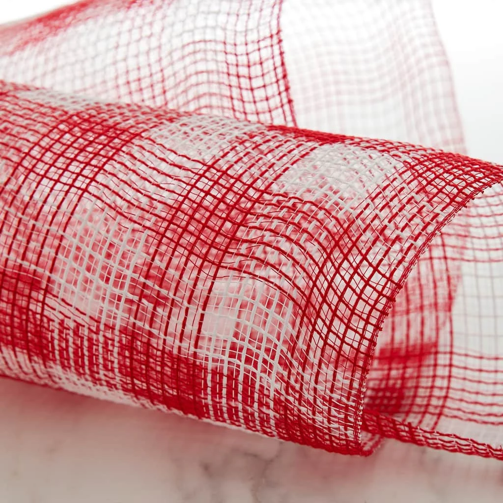 New ⭐ Red & White Buffalo Check Mesh by Celebrate It™ 👏 2 New ⭐ Red & White Buffalo Check Mesh by Celebrate It™ 👏 - Image 2