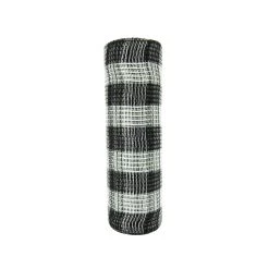 Coupon 🧨 12 Pack: 10" Black & White Buffalo Check Mesh by Celebrate It™ 😉