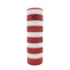 Cheap ⭐ 12 Pack: 10" Red & White Striped Mesh by Celebrate It™ 🎁