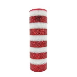 Best deal 👍 Red & White Striped Mesh by Celebrate It™ ⭐