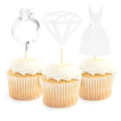Discount 🔥 12 Packs: 12 ct. (144 total) Wedding Treat Toppers by Celebrate It® 😀 -Celebrate It Sales Shop 10626393 2 1