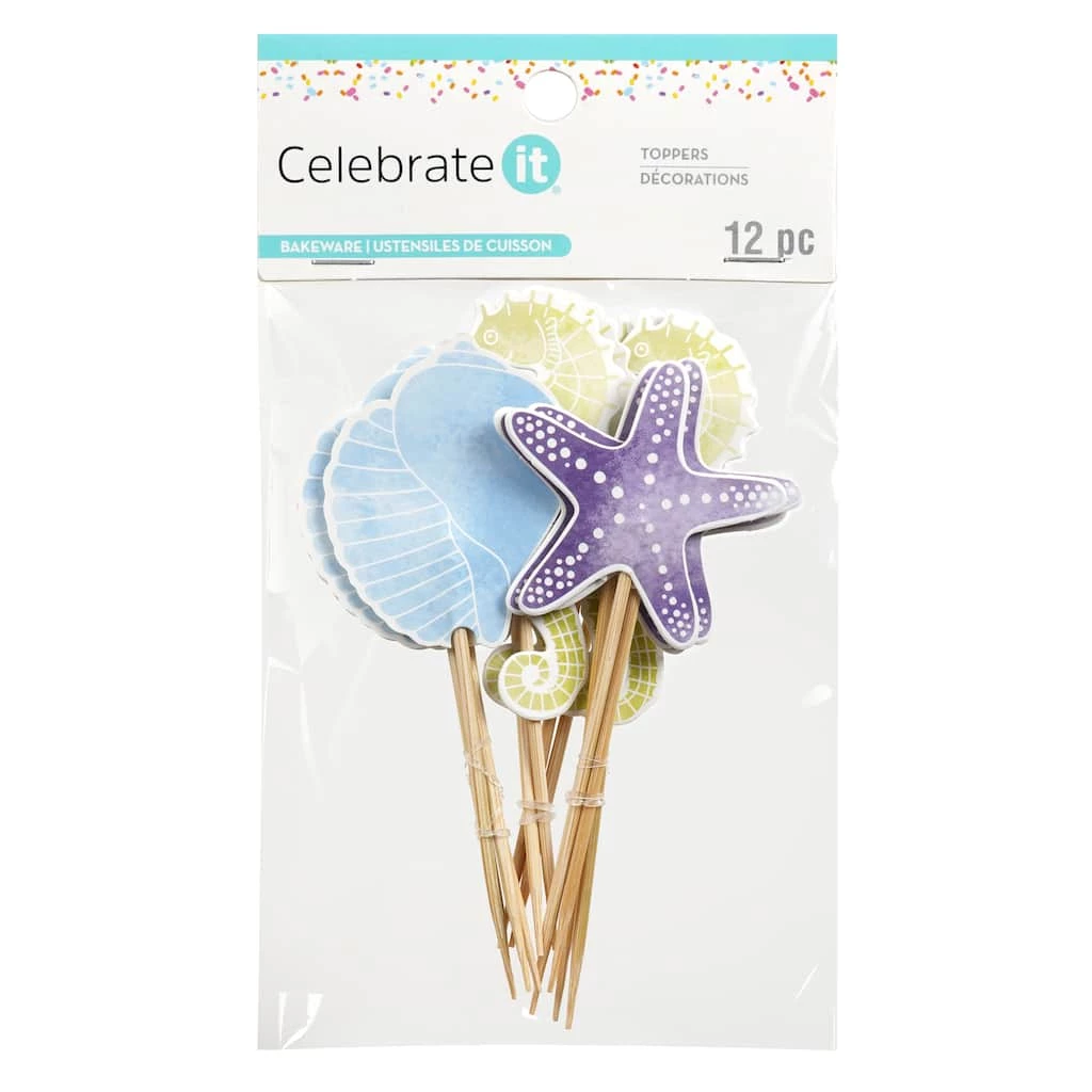 Hot Sale ๐ 12 Packs: 12 ct. (144 total) Sea Life Cupcake Toppers by Celebrate It™ ๐ 2 Hot Sale ๐ 12 Packs: 12 ct. (144 total) Sea Life Cupcake Toppers by Celebrate It™ ๐ - Image 2