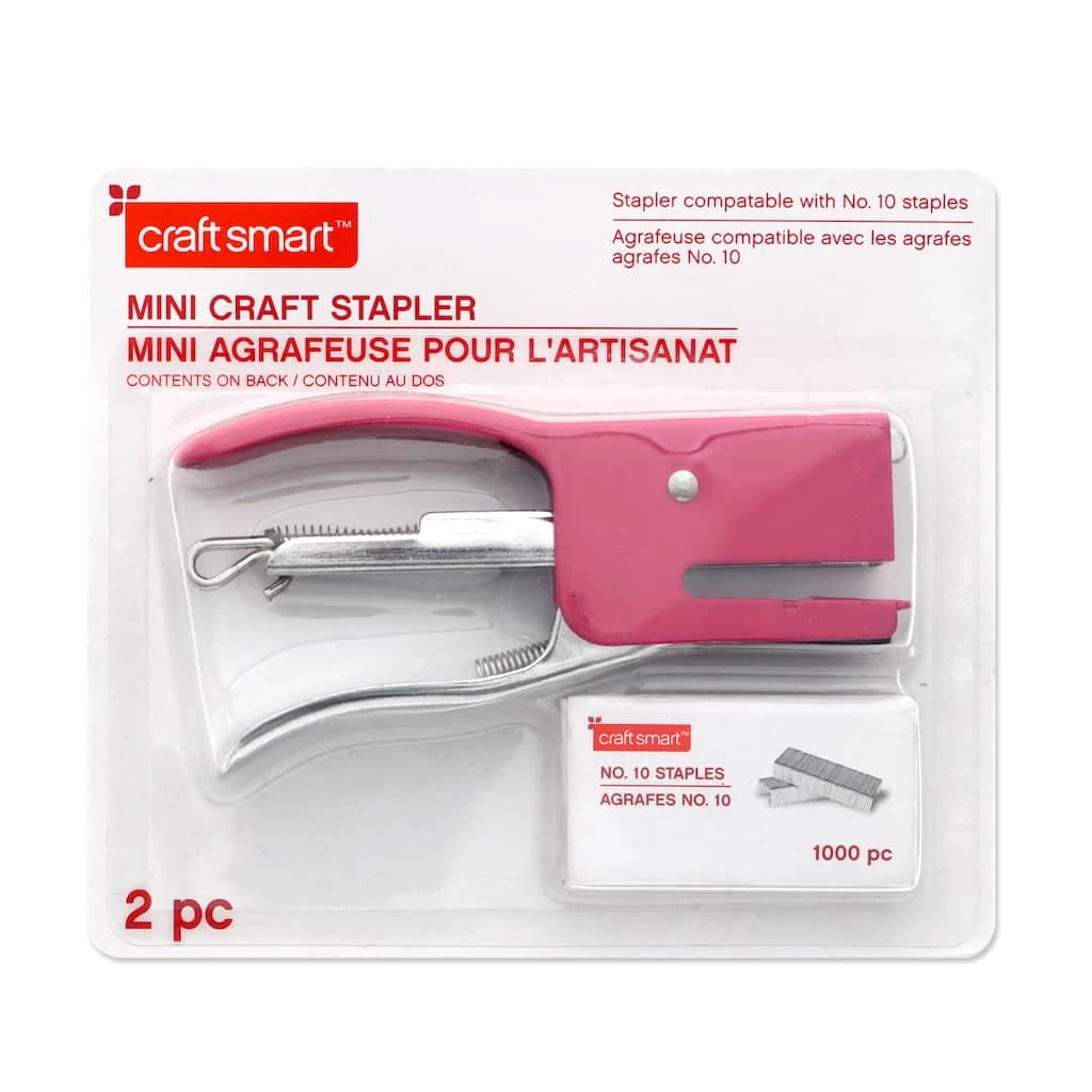 Best Pirce 😍 24 Pack: Pink Mini Craft Stapler Set by Craft Smart™ by Celebrate It 💯 3 Best Pirce 😍 24 Pack: Pink Mini Craft Stapler Set by Craft Smart™ by Celebrate It 💯 - Image 3