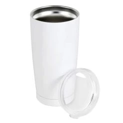 Budget 💯 18.5oz. White Stainless Steel Tumbler by Celebrate It™ 🌟 -Celebrate It Sales Shop 10655228 2