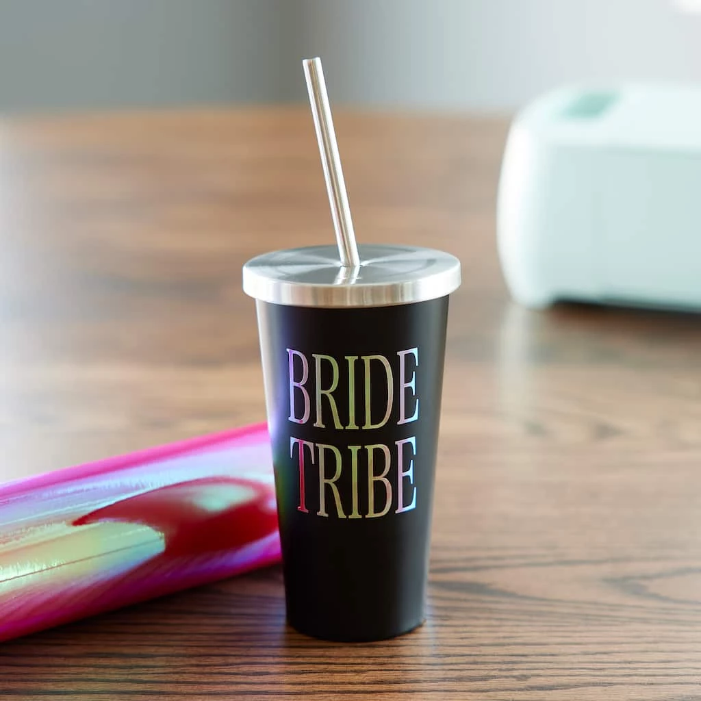 Outlet 🧨 19oz. Black Stainless Steel Tumbler with Straw by Celebrate It™ 🎁 2 Outlet 🧨 19oz. Black Stainless Steel Tumbler with Straw by Celebrate It™ 🎁 - Image 2