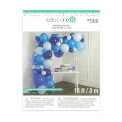 Budget ⭐ 6 Pack: 10ft. Blue Balloon Garland by Celebrate It™ ✨ -Celebrate It Sales Shop 10655754 5 1