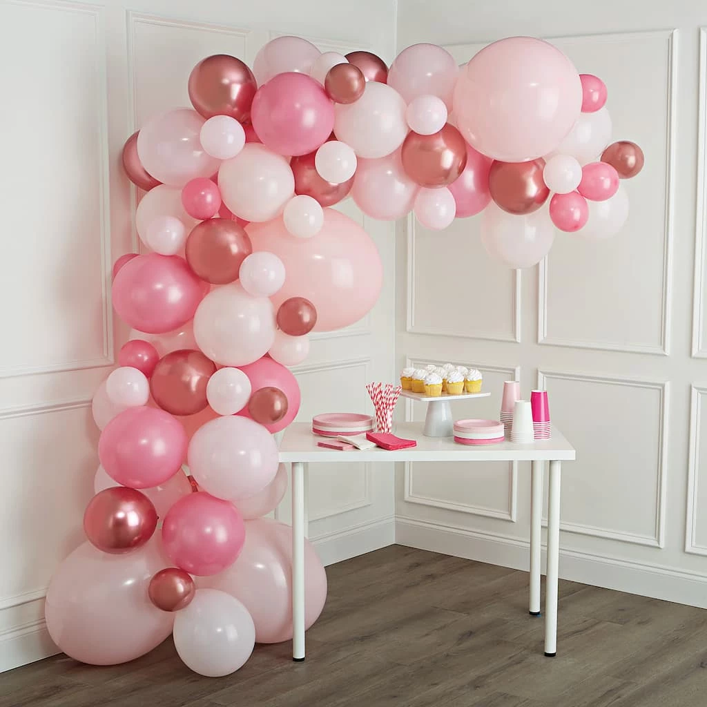 Top 10 🧨 10ft. Pink Balloon Garland by Celebrate It™ 😍 1 Top 10 🧨 10ft. Pink Balloon Garland by Celebrate It™ 😍