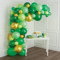 Best reviews of 😀 6 Pack: 10ft. Green & Gold Balloon Garland by Celebrate It™ ⭐