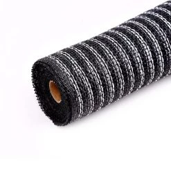 Buy 😍 12 Pack: 10" Poly Burlap Stripe Mesh by Celebrate It™ 🎉 -Celebrate It Sales Shop 10658580 3 1